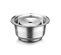 Capsule di caffè riutilizzabili e ricaricabili in acciaio Set per Volume infusione Vertuoline GCA1 Delonghi ENV135 Nuovo arrivo 2019