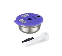 Capsule Di Caffè Riutilizzabili In Acciaio Inossidabile Ricaricabili, Compatibili Con Bosch, Compatibili Con Tassimo, Macchina For Caffè Happy Vivy 60/180/200/220 Ml(1pcs 180ml)