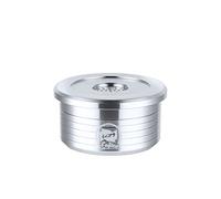 Capsule di caffè riutilizzabili in acciaio inox, compatibili con pennello e cucchiaio Delta Q NDIQ7323 EP Lavazza Point