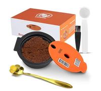 Capsule di Caffè Riutilizzabili Per Macchina Bosch Tassimo Capsule di Caffè Ricaricabili Tazze con Coperchio in Silicone Filtro da Caffè Ricaricabile con Codice a Barre Leggibile (180ml)