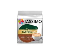 Capsule di caffè Tassimo Cappuccino Classico (compatibili con macchine a capsule Bosch Tassimo), 8+8 pz.
