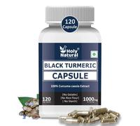 Capsule di curcuma nera 100% pura e naturale 120 capsule