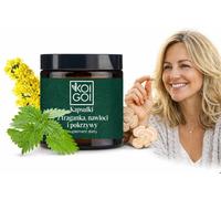 Capsule di erbe, vie urinarie, reni e vescica, ortica, 60 capsule, erbe MIX