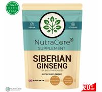 Capsule Di Ginseng Siberiano 5500Mg (1,5% Eleuterósidi) - 100% Naturale E Vegano