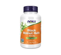 Capsule Di Gusci Di Noce Nero 100 Veg 500 Mg Di Now Foods
