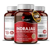 Capsule di Karva Indrajav 1500mg in polvere organica Indrajau - 120...