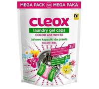 Capsule di lavaggio Cleox con 3 camere per tutti i tipi 50 pezzi