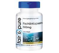 Capsule di olio di pesce 500 mg - 100 softgel | equo e puro