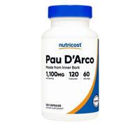 Capsule Di Pau D'Arco 120 Contenitore 1100 MG Di Nutricost