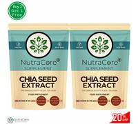 Capsule Di Semi Di Chia 500mg (17% Omeg 3) Controllo Colesterolo Peso 180