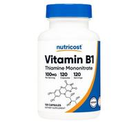 Capsule Di Vitamina B1 Tiamina 120 Contenitore 100 Mg
