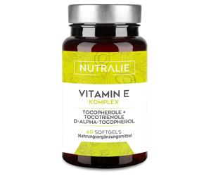 Capsule di Vitamina E Nutralie 60 St