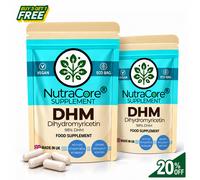 Capsule Diidromiricetina 98% DHM 600mg Pure Hovenia Dulcis Supporto Post sbornia