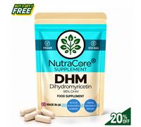 Capsule Diidromiricetina 98% DHM 600mg Pure Hovenia Dulcis Supporto Post sbornia
