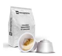 Capsule Dolce Gusto Bevande Caffè Compatibili Ginseng Tisana 32 64 Neroristretto