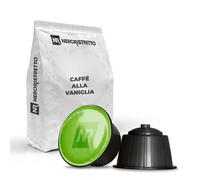64 Cialde Capsule Caffè alla Vaniglia Compatibili Nescafé Dolce Gusto