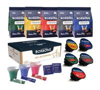 Capsule Dolce Gusto Caffè Decaffeinato Borbone Compatibile Nescafè Kit Accessori
