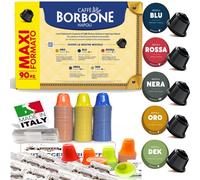 Capsule Dolce Gusto Kit Misto Caffè Borbone Assaggio Compatibili + KIT Accessori