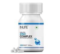 Capsule INLIFE Zinc Complex con zinco picolinato e gluconato 120N