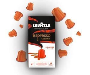 Capsule LAVAZZA Espresso Gourmet Caramel Arabica Centro e Sud America Nespresso 10 unità