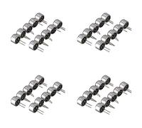 Capsule microfoni a condensatore a 2 pin, 9,7 mm x 7 mm, 40 pezzi