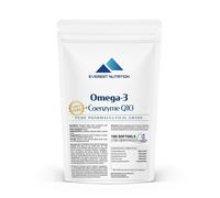 Capsule molli di Omega-3 1000 mg 330 mg EPA 220 mg DHA + Coenzima Q10 100 mg