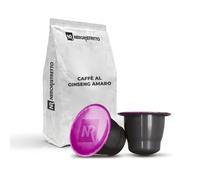 100 Cialde Capsule Caffè al Ginseng Amaro Compatibili Nespresso Neroristretto