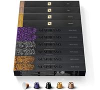 CAPSULE NESPRESSO ORIGINALI - Selezione Balanced da 100 Capsule Nespresso Caffè, Intensità da 4 a 10 (su 13), Linea Original, Capsule Riciclabili Nespresso (100, Così)