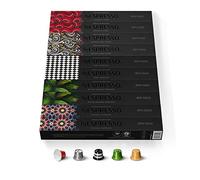 CAPSULE NESPRESSO ORIGINALI - Selezione World Explorations da 100 Capsule Nespresso Caffè, Intensità da 4 a 9 (su 13), Linea Original, Capsule Riciclabili Nespresso