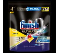 Capsule per lavastoviglie Finish Ultimate Lemon 516 G (40 pezzi)