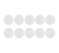 Capsule per monete in plastica trasparente da 46 mm, custodie rotonde per raccolta monete con guarnizioni interne per archiviazione numismatica, contenitori protettivi per display e medaglie, (10