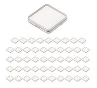 Capsule per monete per un posizionamento sicuro delle monete, custodie in plastica da 50 PS con bocca facile da aprire e rondella interna rimovibile per monete da 17/20/25/27/30 mm
