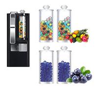 Capsule Per Sigarette Aromi,400 Pcs Capsula Sigaretta+macchina Per Perline A Spinta,Accessori Per Fumatori Di Sigarette,Pallina Flavour Capsule (Mix + Mirtilli)