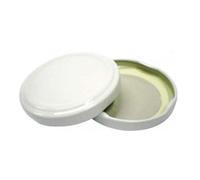 Capsule per Vasetti di Vetro, Bianche, conf.100pz, Idoneo alla Bollitura, 1° Scelta (d.63mm)