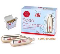 Capsule ricarica sifone soda co2 naturale iSi set 10 pz
