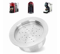 Capsule Riutilizzabili capsule riutilizzabili a modo mio caffè Al Latte Jolie, Kit Spazzola per Cucchiaio per Capsule di caffè Riutilizzabile di Dom i kuchnia