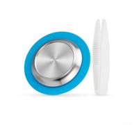 Capsule riutilizzabili compatibili con Tassimo in acciaio inox, ricaricabili, con spazzola per la pulizia inclusa