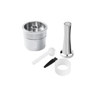 Capsule riutilizzabili for supporto filtro caffè riutilizzabile in acciaio inossidabile, compatibili con ILLY Y3.2 Mahine(Beige)