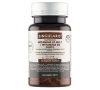 Capsule Singularis Vitamina K2 MK-7 + D3 Forte per ossa sane, 120 pezzi.