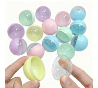 Capsule Sorpresa,Palline Vuote Traslucidi Color Macaron,per Distributore Automatico, Artiglio Meccanico, Macchina delle Palline,Riempire Uova di Pasqua, Giocattolo Misterioso, Regalo Festa(200pcs)