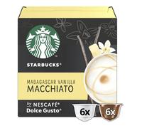 Starbucks Madagascar Vanilla Macchiato By Nescafé Dolce Gusto Latte Macchiato Vaniglia 12 Capsule