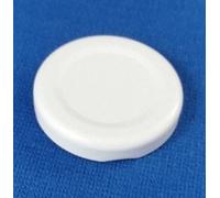 Capsule tappi coperchi bianco twist-off 70 mm, conf 100 pezzi per vasetti e barattoli in vetro