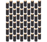 Capsule Termoretraibili Nero 150 Pezzi, per Bottiglie di Vino PVC | Fiasco e Bottiglia Dritta, Uso Soffiatore Termico, Rifornimento Sfuso, per Regalo e Locale