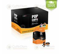 100 Capsule Pop Caffè INTENSO compatibili Uno System UnoSystem MokaUno Moka Uno
