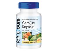 Capsule vegetali - 120 capsule - 10 varietà di super verdure + spirulina | fa...