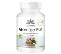 Capsule vegetali - Capsule multivitaminiche ad alto dosaggio di verdure | DIR...