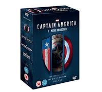 Captain America: 3-movie Collection (DVD) Emily VanCamp Cobie Smulders Paul Rudd