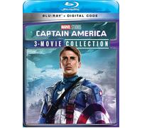 CAPTAIN AMERICA 3-MOVIE COLLECTION (Blu-ray) Chris Evans Robert Downey Jr.