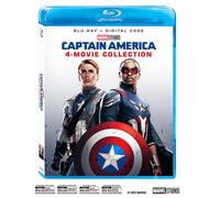 Captain America 4-Movie Multi-Feature - Blu-ray + Digital (Blu-ray) Chris Evans
