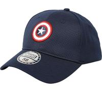 CAPTAIN AMERICA Captain Amarica Logo Unisex Cappello Blu Scuro 100% Acrilica